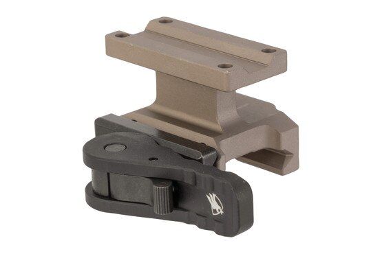 Lower 1/3 co-witness red dot mount with quick detach lever